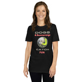 Dogs & Boomerangs Catch Fun Short-Sleeve Unisex T-Shirt - FlyingToyz